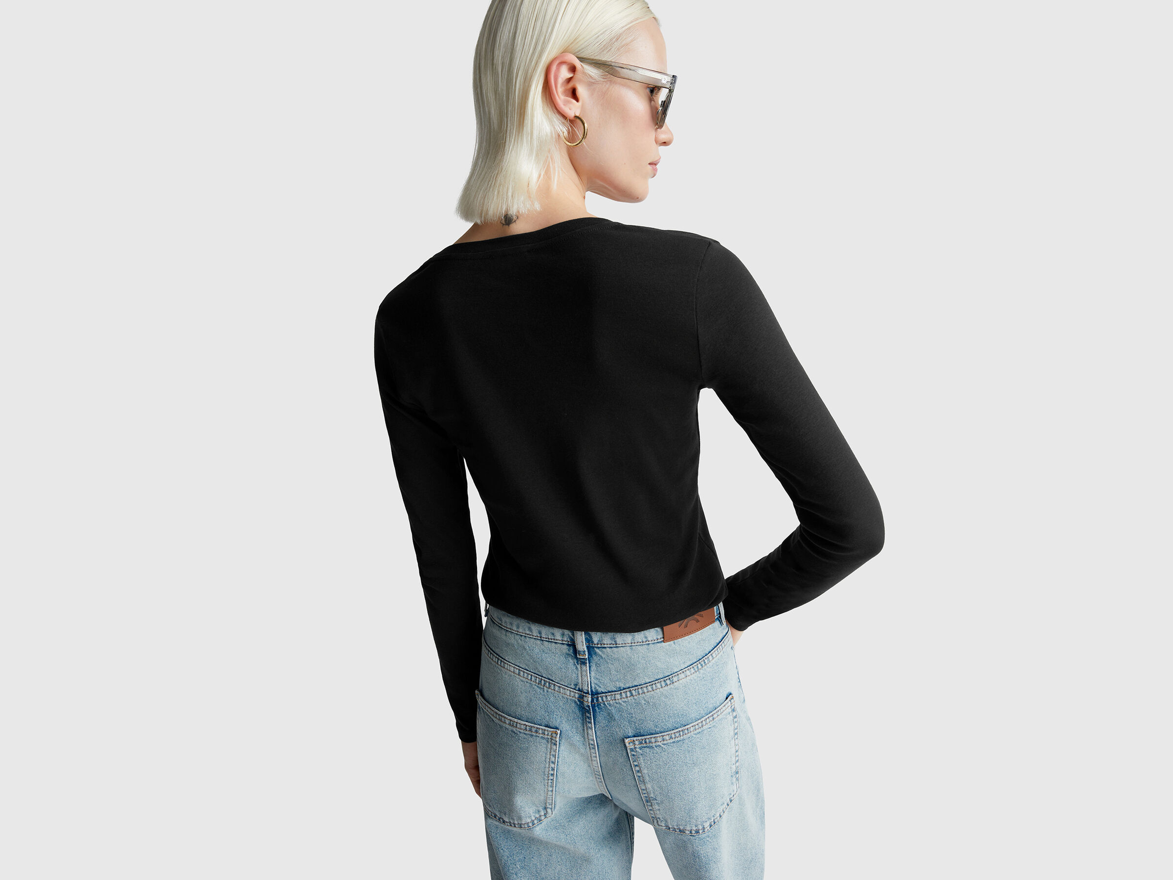 T-SHIRT L/S Damen image number 2
